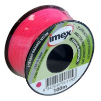 Imex Pink String / Brick Line - 100m 8 Braid